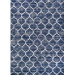 Couristan Easton Ogee Dusk Blue Rug 3\'11" x 5\'3"