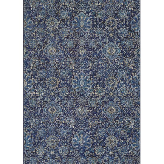 Couristan Easton Winslet Navy-Sapphire Rug 2 x 3'7"