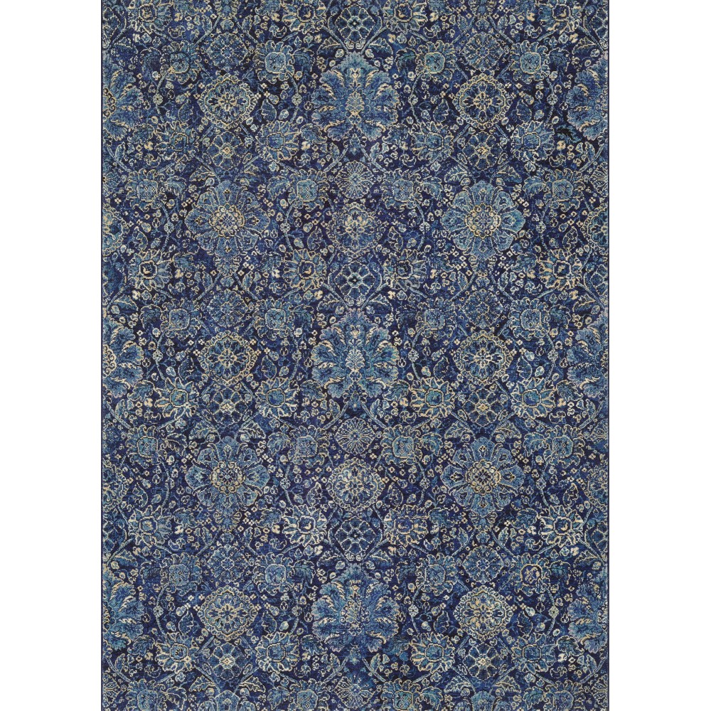 Couristan Easton Winslet Navy-Sapphire Runner Rug 2'7" x 7'10"