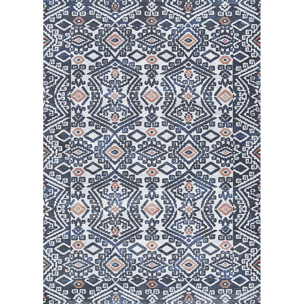 Couristan Everest Bohemia Denim Ivory Rug 2' x 3'7"