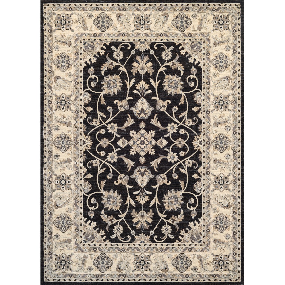 Couristan Everest Rosetta Ebony Rug 2' x 3'7"