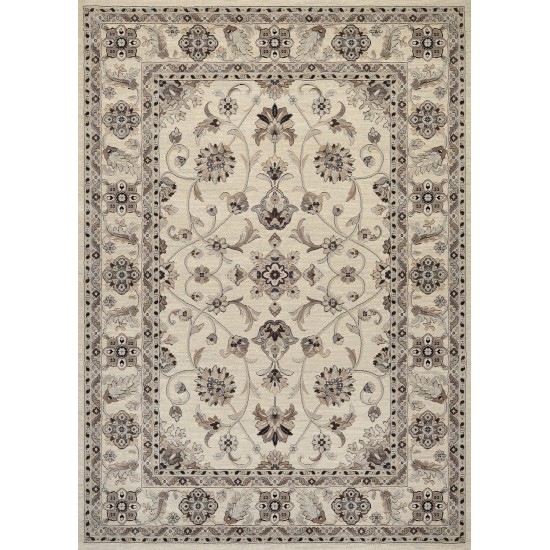 Couristan Everest Rosetta Ivory Rug 2' x 3'7"