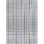 Couristan Everhome Mashpee Ivory-Cape Blue Rug 7'10" x 10'9"