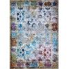 Couristan Gypsy Retro Damsel Ivry-Mushroom-Multi Runner Rug 2'3" x 7'6"