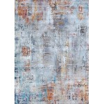 Couristan Gypsy Street Art Bone-Multi Runner Rug 2'3" x 7'6"