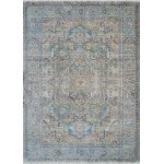 Couristan Halli Antique Lavar Skyblu-Stone-Mlt Rug 5'3" x 7'6"