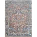 Couristan Halli Kerman Brick-Brown-Multi Rug 8' x 10'