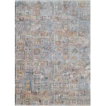 Couristan Halli Persian Panel Skyblu-Stone-Mlt Runner Rug 2'6"x 8'