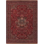 Couristan Kashimar All Over Center Medallion Antique Red Rug 2'2" x 4'9"