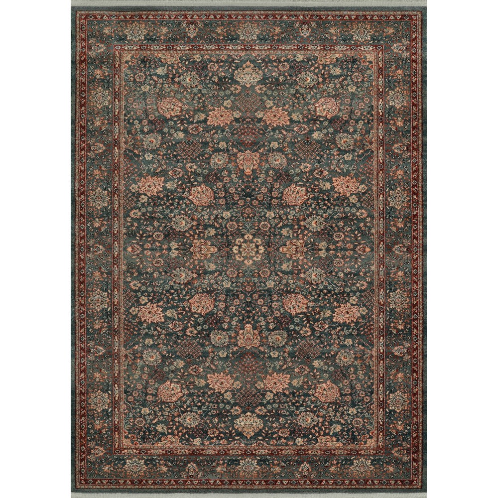 Couristan Kashimar Floral Vase Sage Rug 7'10" x 11'2"