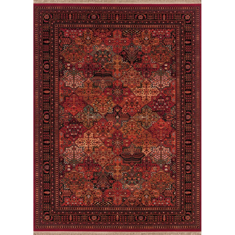 Couristan Kashimar Imperial Baktiari Antique Red Rug 4'6" x 6'9"