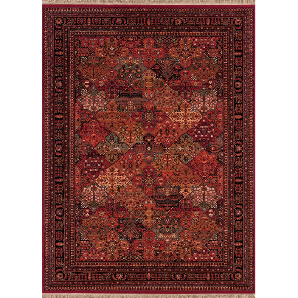 Couristan Kashimar Imperial Baktiari Antique Red Rug 6'6" x 10'1"