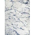 Couristan Marblehead Carrara Blue-Eggshell Rug 3\'11" x 5\'11"