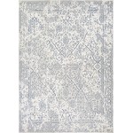 Couristan Marina Lillian Oyster-Slate Blue Rug 5'3" x 7'6"