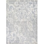 Couristan Marina Lillian Oyster-Slate Blue Rug 6'6" x 9'6"