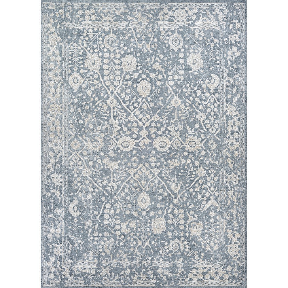 Couristan Marina Lillian Slate Blue-Oyster Rug 2' x 3'11"