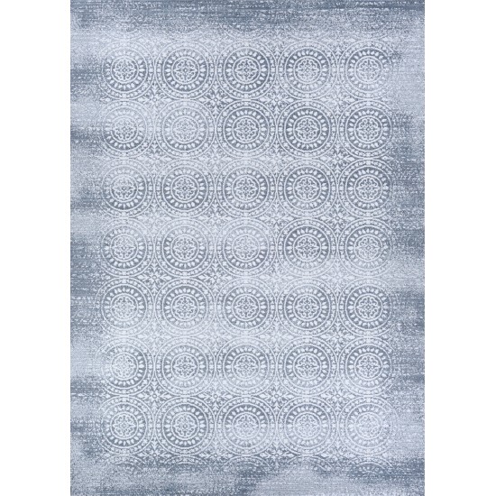 Couristan Marina Unison Slate Blue-Pearl Rug 2' x 3'11"