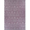 Couristan Marseille Cassis Plum Rug 7'6" x 10'9"