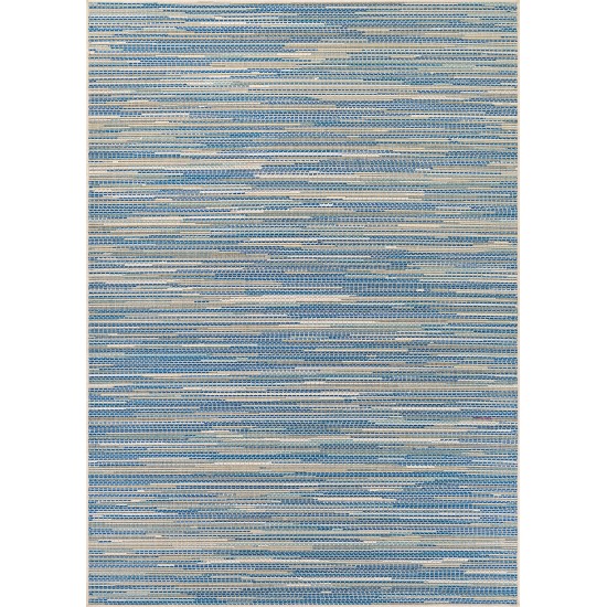 Couristan Monaco Alassio Sand-Azure-Turquoise Rug 2' x 3'7"