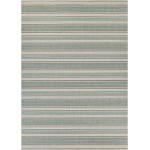 Couristan Monaco Marbella Blue Mist-Ivory Rug 3'9" x 5'5"