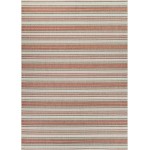 Couristan Monaco Marbella Coral-Ivory-Pewter Rug 2' x 3'7"