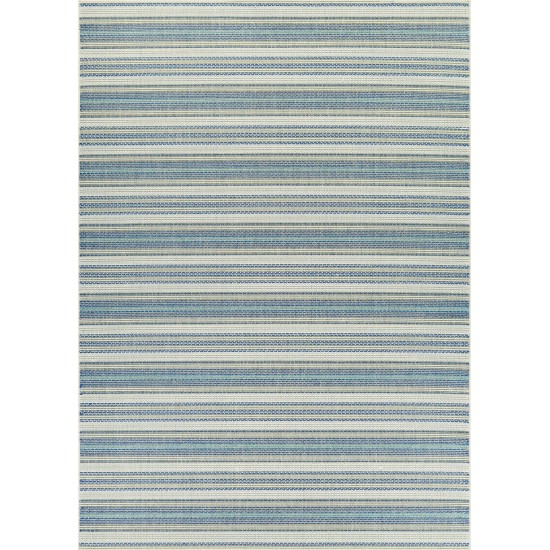 Couristan Monaco Marbella Ivory-Sand-Azure Rug 2' x 3'7"