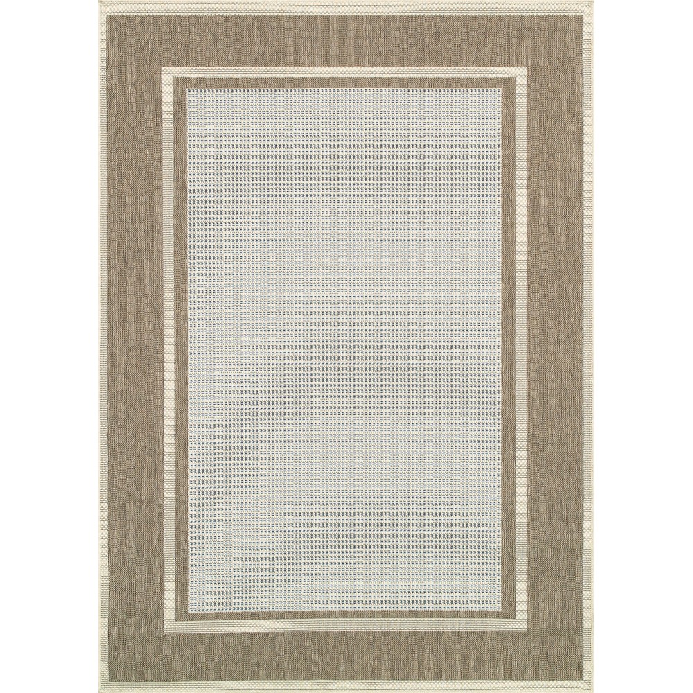 Couristan Monaco Maritime Blue-Sand Rug 3'9" x 5'5"