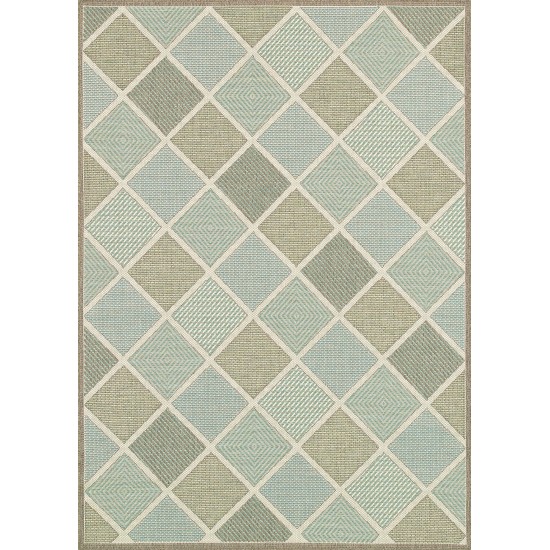 Couristan Monaco Meridian Multi Rug 2' x 3'7"