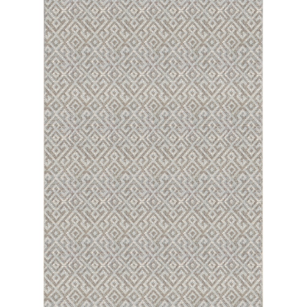 Couristan Monaco Pavers Mocha Rug 3'9" x 5'5"
