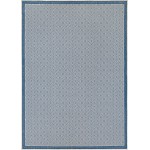 Couristan Monaco Sea Pier Sand-Azure Rug 2' x 3'7"