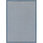 Couristan Monaco Sea Pier Sand-Azure Rug 7'6" x 10'9"