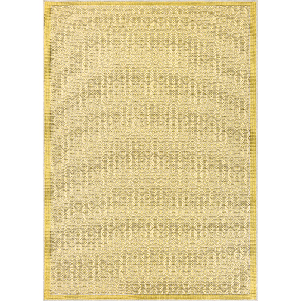 Couristan Monaco Sea Pier Sand-Lemon Rug 5'3" x 7'6"