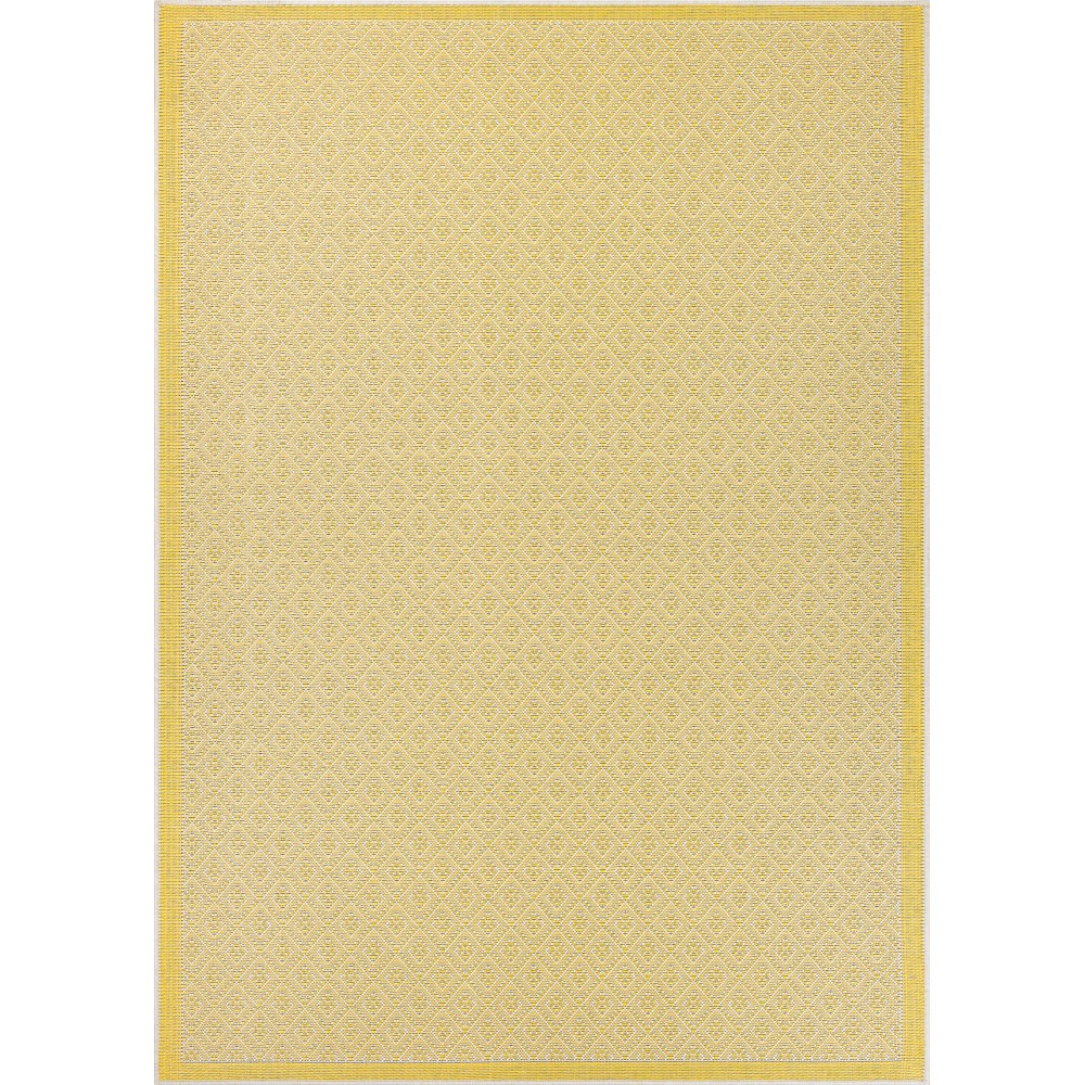Couristan Monaco Sea Pier Sand-Lemon Runner Rug 2'3" x 7'10"