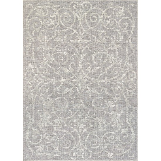 Couristan Monaco Summer Quay Cocoa-Natural Rug 2' x 3'7"