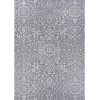 Couristan Monte Carlo Palmette Grey-Ivory Rug 5'3" x 7'6"