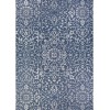 Couristan Monte Carlo Palmette Navy-Ivory Rug 2' x 3'7"