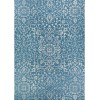Couristan Monte Carlo Palmette Ocean-Ivory Rug 7'6" x 10'9"