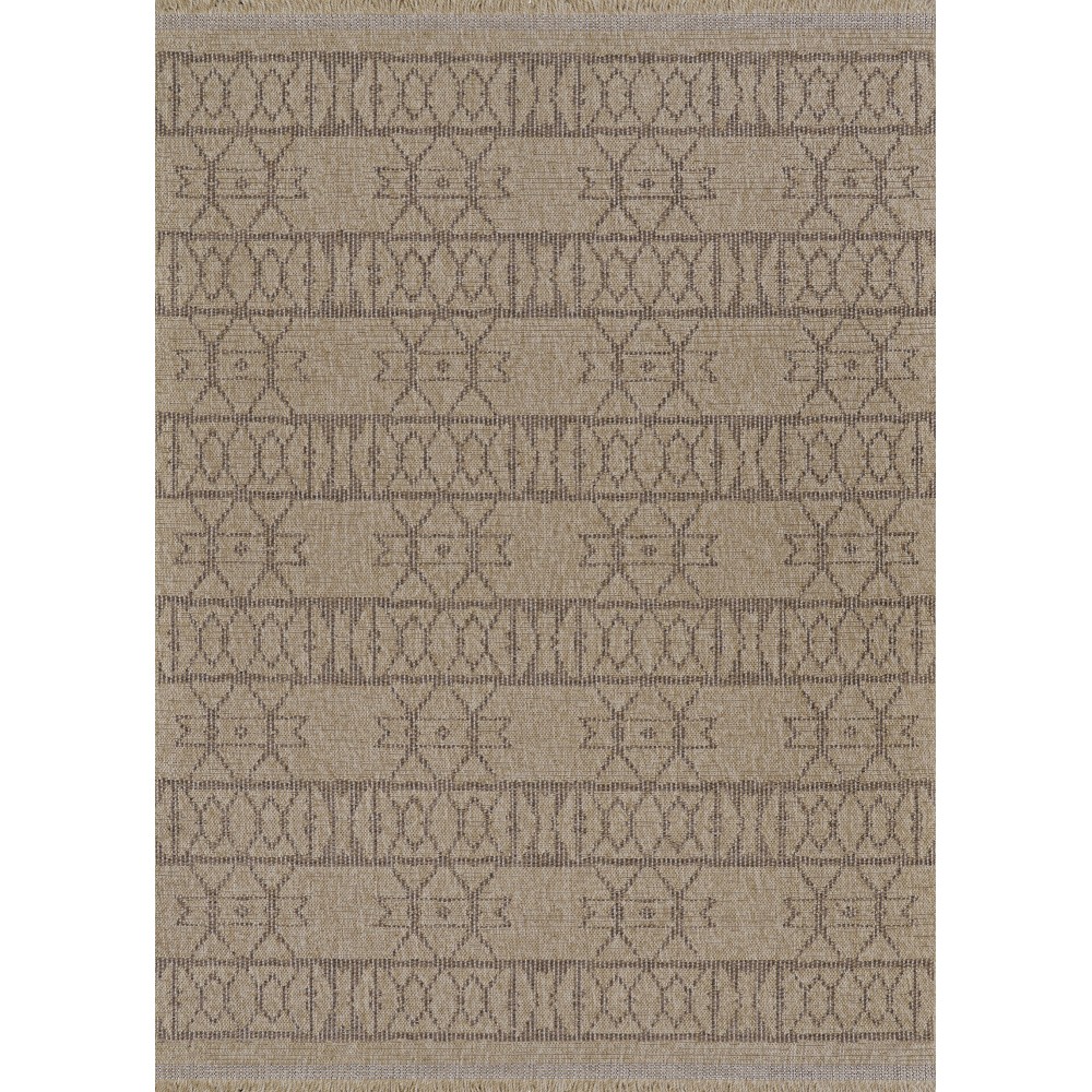 Couristan Naturalistic Adobe Natural-Brown Rug 5'3" x 7'6"