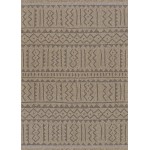 Couristan Naturalistic Moroccan Natural-Brown Round Rug 5'3 x 5'3"