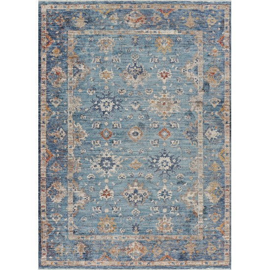 Couristan Nostalgia Antique Oushak Denim Rug 6'6" x 9'6"