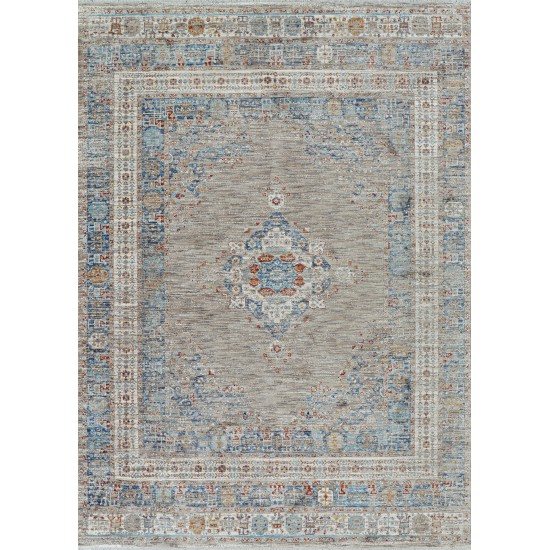 Couristan Nostalgia Hamadan Denim Tawny Rug 6'6" x 9'6"