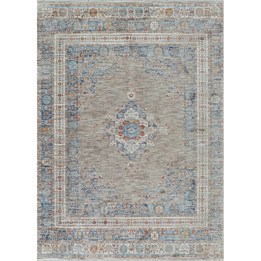 Couristan Nostalgia Hamadan Denim Tawny Rug 6'6" x 9'6"