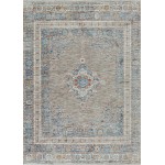 Couristan Nostalgia Hamadan Denim Tawny Rug 6'6" x 9'6"