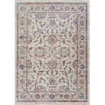 Couristan Nostalgia Persian Tabriz Antique Cream Rug 5'3" x 7'6"