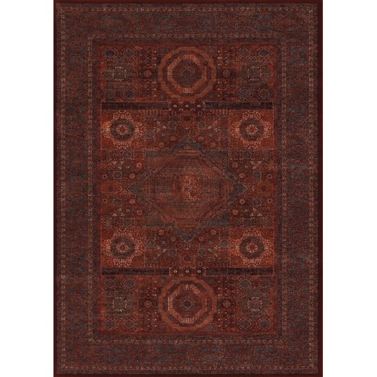 Couristan Old World Classic Mamluken Burgundy Rug 2'2" x 8'11"