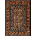 Couristan Old World Classic Pazyrk Burnished Rust Rug 2'2" x 8'11"