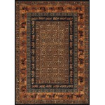 Couristan Old World Classic Pazyrk Burnished Rust Rug 7'10" x 11'2"