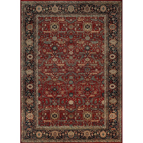 Couristan Old World Classic Joshagan Rust-Navy Rug 2'2" x 8'11"