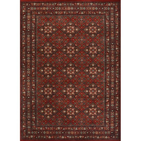 Couristan Old World Classic Royal Afghan Antique Red Rug 2'2" x 8'11"