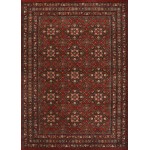 Couristan Old World Classic Royal Afghan Antique Red Rug 5'3" x 7'6"